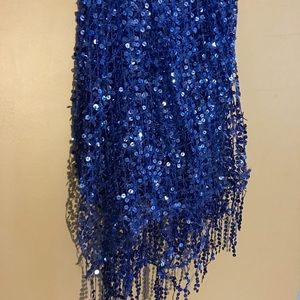 Sequin scarf